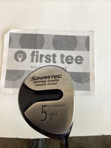 Sonartec SS-02 Fairway 5 Wood 19* Graphite Design Purple Ice Regular Shaft