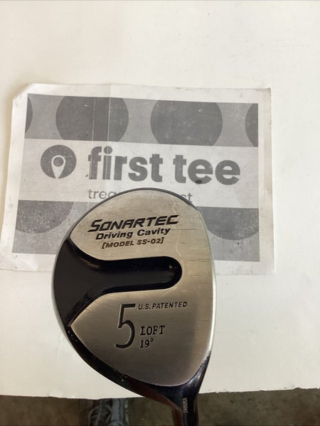 Sonartec SS-02 Fairway 5 Wood 19* Graphite Design Purple Ice Regular Shaft
