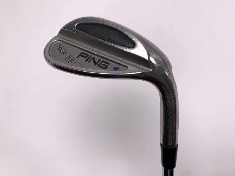 Ping Tour Lob Wedge LW 58* Blue Dot 1* Up Wedge Steel Mens RH