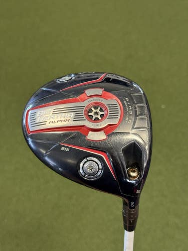 Callaway Big Bertha Alpha 815 Driver 9 Fujikura Speed665 Regular RH
