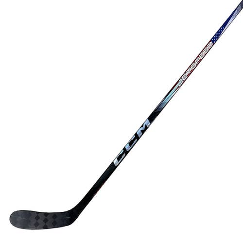 CCM Jetspeed FT7 Pro - Used Intermediate Pro Stock Hockey Stick *Team USA Graphic*