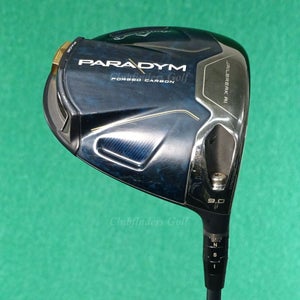 Callaway Paradym 9 Driver Mitsubishi Diamana S+ 60-S Graphite Stiff w/HC