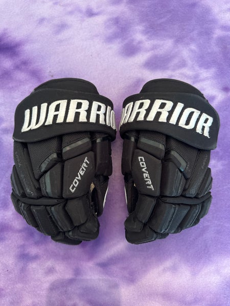 Black Junior Warrior Covert Pro Gloves 10" (Used)