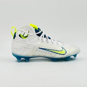 Size 8 Nike Alpha Huarache 9 Elite Mid LAX Men’s Lacrosse Cleats FV6149-100