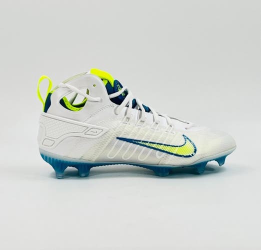 Size 8 Nike Alpha Huarache 9 Elite Mid LAX Men’s Lacrosse Cleats FV6149-100