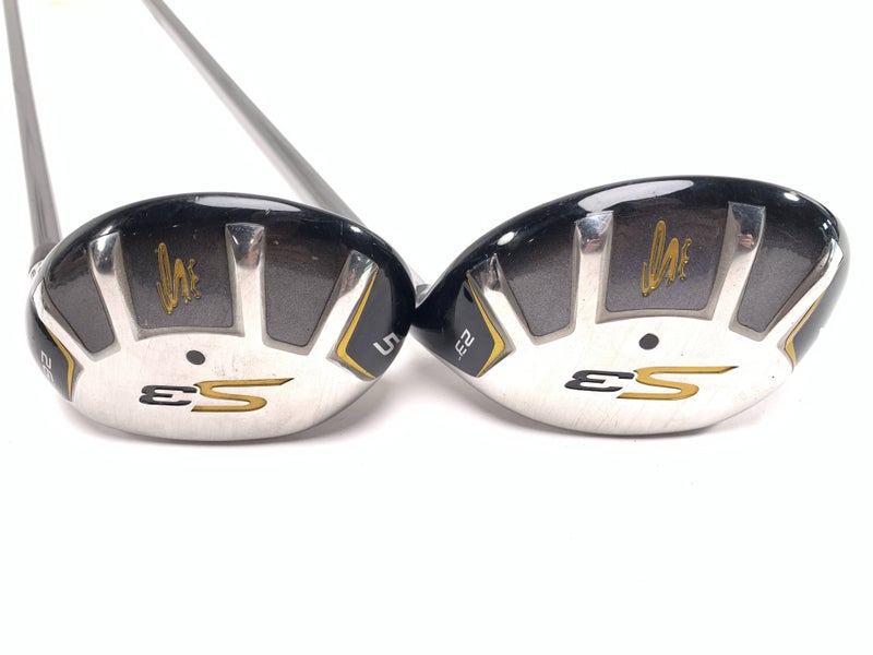 Cobra S3 4 & 4 Hybrid Set 23* 26* Aldila NV-3 60g Regular Graphite Mens RH