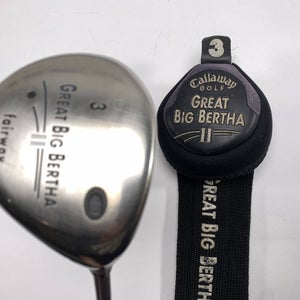 Callaway Great Big Bertha II 3 Fairway Wood 15* GBB System 60 Regular Mens RH HC