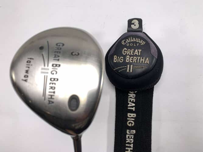 Callaway Great Big Bertha II 3 Fairway Wood 15* GBB System 60 Regular Mens RH HC