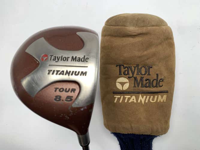 TaylorMade Ti Bubble Driver 8.5* Bubble S-90 Plus Stiff Graphite Mens RH HC