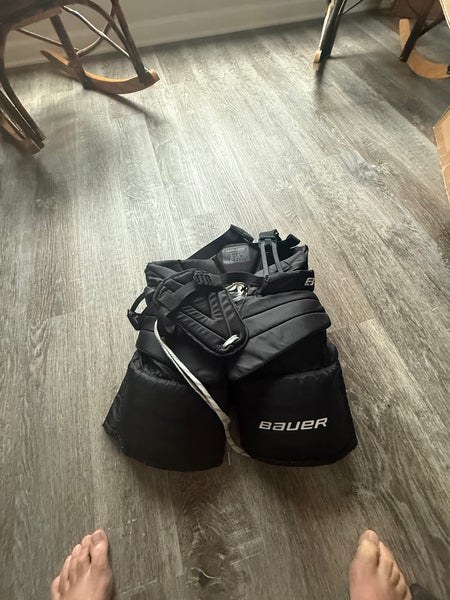 Ice hockey goalie pants Junior large