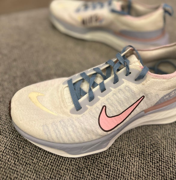 Nike ZoomX Invincible 3 Women's Size 9 'Blue Whisper Soft Pink' Shoes FJ7727-161