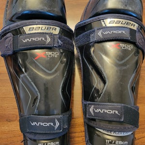 Junior Bauer Vapor x900 Lite 11" Shin Pads (Used)