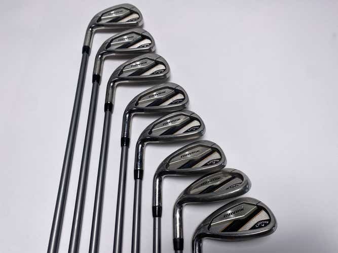Callaway Mavrik Iron Set 5-PW+GW+SW Project X Catalyst 5.5 65g Regular LH