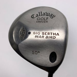 Callaway Big Bertha Warbird Driver 10* RCH 96 Firm Graphite Mens RH