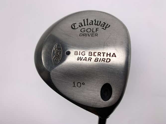 Callaway Big Bertha Warbird Driver 10* RCH 96 Firm Graphite Mens RH