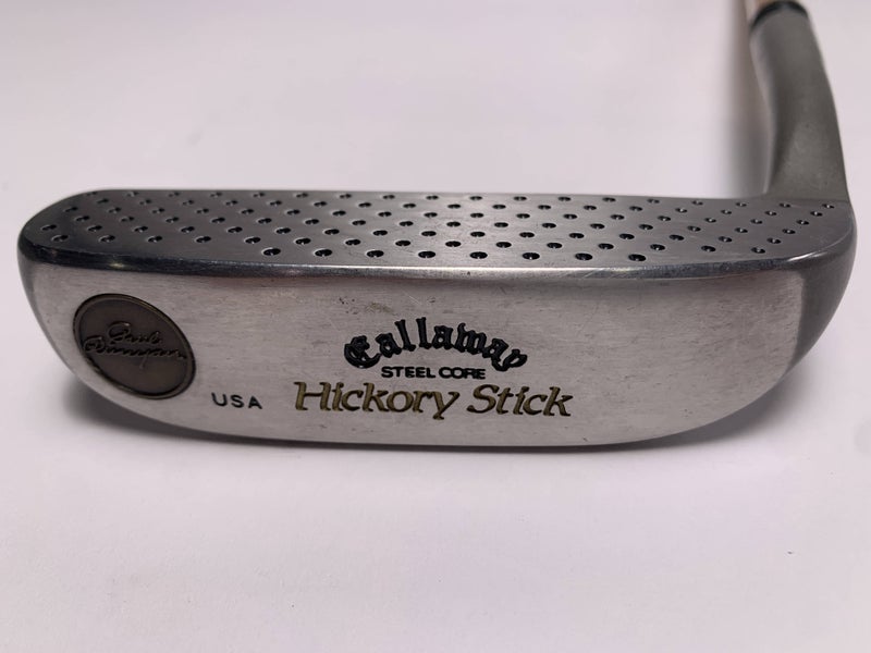 Callaway Hickory Stick Little Poison I Wood Shaft Putter 35" Mens RH