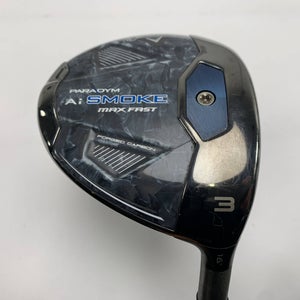 Callaway Paradym Ai Smoke Max Fast 3 Fairway 16* Grand Bassara 49g Senior RH