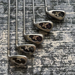 Men's Callaway X-18 Right Handed Iron Set Uniflex  (Used) 5i-pw no 7i