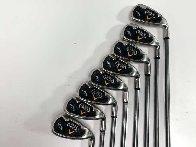 Callaway Big Bertha Fusion Iron Set 4-PW+SW RCH 45 Ladies Graphite Womens RH