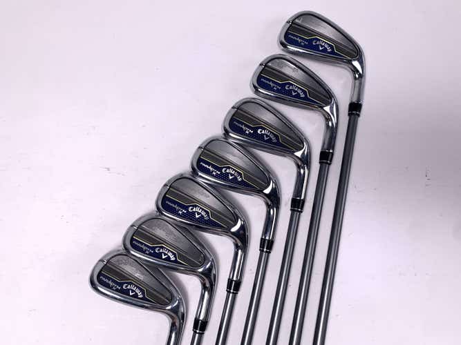 Callaway Paradym X Iron Set 5-PW+GW Project X HZRDUS 5.5 65g Regular RH +1/2''
