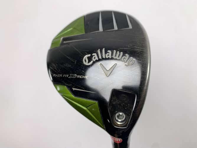 Callaway Razr Fit Xtreme 5 Fairway Wood 18* Aldila Trinity 75g Stiff Mens RH