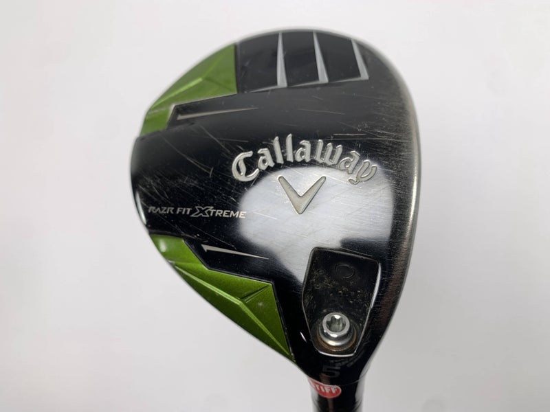 Callaway Razr Fit Xtreme 5 Fairway Wood 18* Aldila Trinity 75g Stiff Mens RH