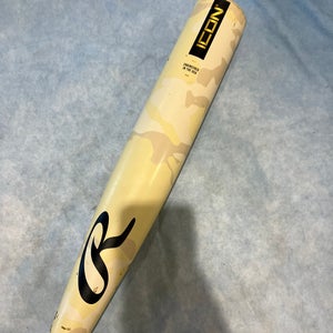 2025 Rawlings Icon Composite Bat BBCOR Certified (-3) Composite 29 oz 32" (Used)
