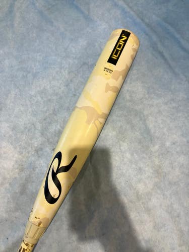 2025 Rawlings Icon Composite Bat BBCOR Certified (-3) Composite 29 oz 32" (Used)