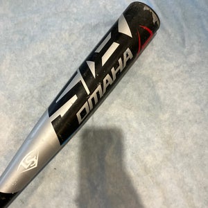 2018 Louisville Slugger Omaha 518 Alloy Bat USSSA Certified (-10) Alloy 21 oz 31" (Used)