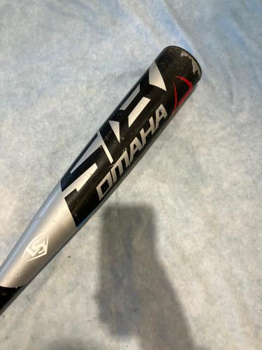 2018 Louisville Slugger Omaha 518 Alloy Bat USSSA Certified (-10) Alloy 21 oz 31" (Used)