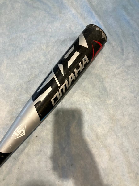2018 Louisville Slugger Omaha 518 Alloy Bat USSSA Certified (-10) Alloy 21 oz 31" (Used)