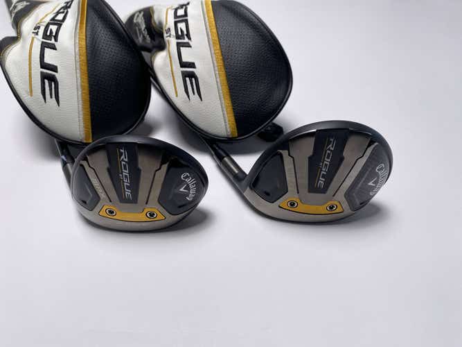 Callaway Rogue ST Max 3 & 5 Fairway Wood Set 15* 18* Tensei Blue AV Reg RH HC