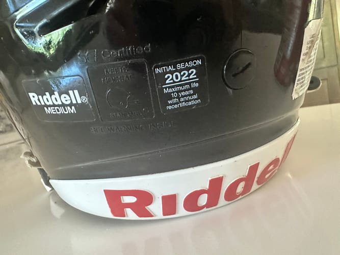 Riddell black Youth (M) speed flex