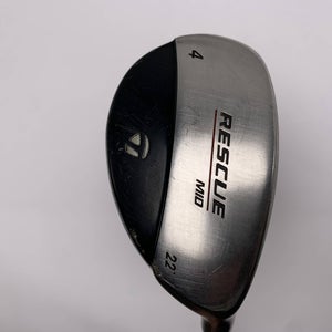 TaylorMade Rescue Mid 4 Hybrid 22* Ultralite Regular Graphite Mens RH