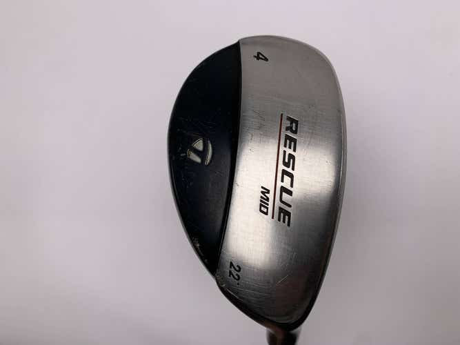TaylorMade Rescue Mid 4 Hybrid 22* Ultralite Regular Graphite Mens RH