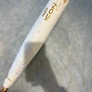 2024 Rawlings Icon Composite Bat USSSA Certified (-10) Composite 19 oz 29" (Used)