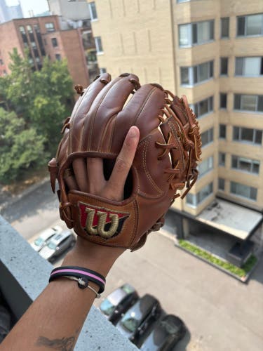 Wilson Staff Hard Ball Infield Glove 11.25" (Made In Japan )