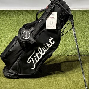 Titleist 2024 Players 4 Stand Carry Golf Bag TB23SX4 Black/White NEW #90584