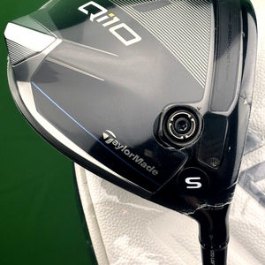 TaylorMade Qi10 Driver 10.5* Fujikura Ventus TR 5S Stiff S-Flex w/ Cover #93169
