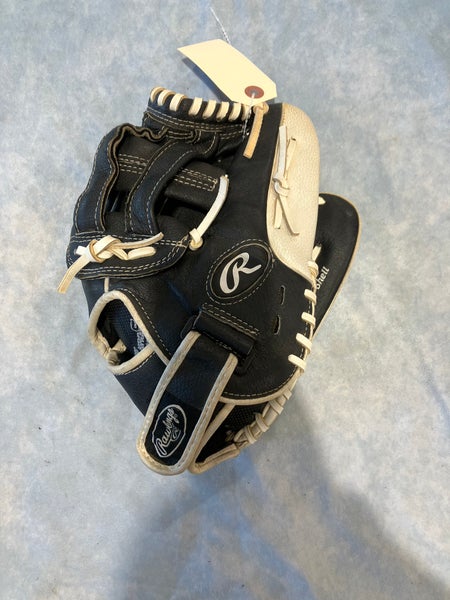 Black Rawlings Highlight Series RH Outfield Baseball Glove 12.5" (Used)