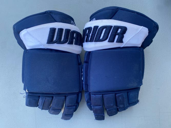Tulsa Oilers Warrior 14” Pro Stock Alpha Pro Gloves 5732 HTX