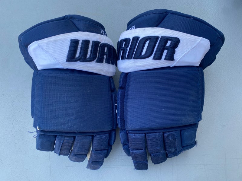 Tulsa Oilers Warrior 14” Pro Stock Alpha Pro Gloves 5732 HTX
