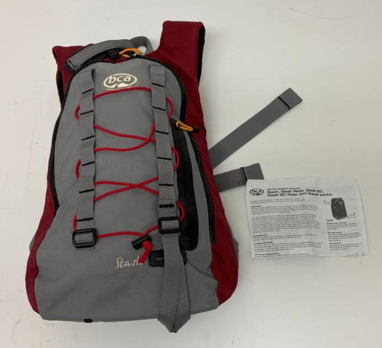BCA Back Country Access Stash Hydration Equipped Ski/Snowboard Backpack Red LOOK