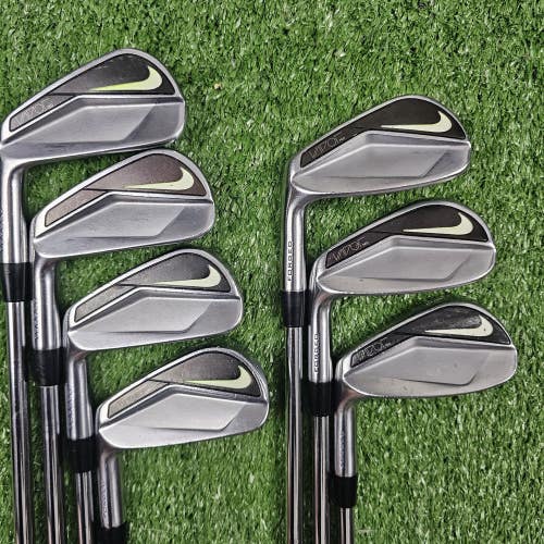 Nike Vapor Pro Iron Set 4-PW Dynamic Gold X100 Extra Stiff Left Handed LH