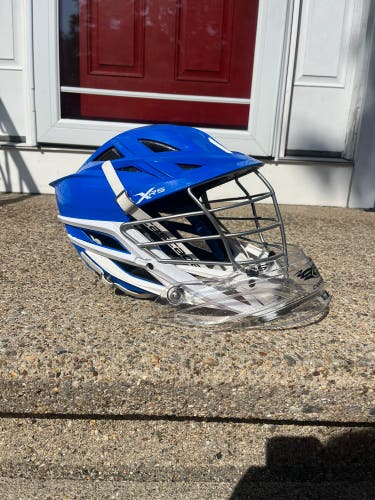 Blue Cascade XRS Lacrosse Helmet (Used)