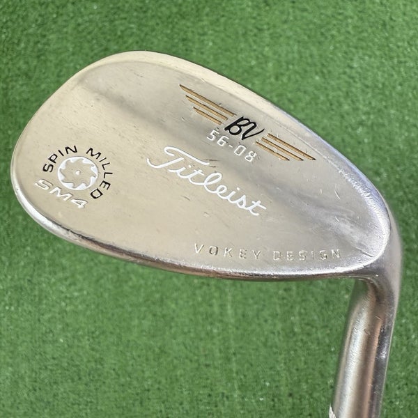 Titleist Vokey SM4 Chrome Steel 56 SW Sand Wedge 56 08 Spin Milled 35.25