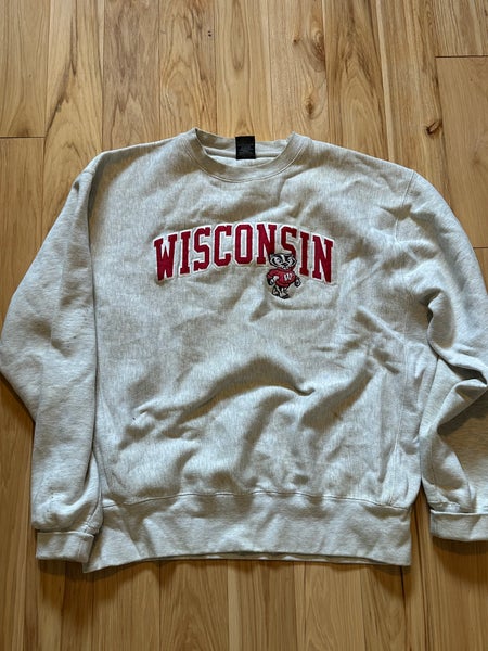 Stitched Wisconsin Crewneck