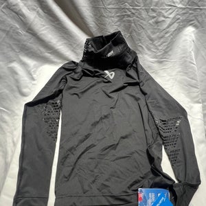 NEW! Bauer Youth Large LS NeckProtect KEVLAR Base Layer Shirt