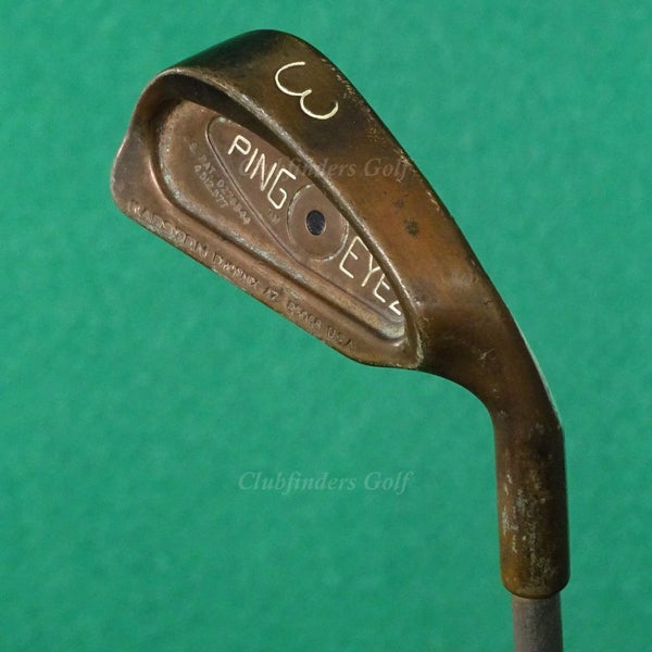 Ping Eye 2 BeCu Copper Black Dot Single 3 Iron Karsten Microtaper Steel Stiff