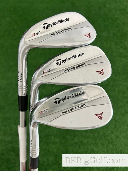 LH Taylormade MG Milled Grind 3 Wedge Set (50, 56, & 60 Degrees)